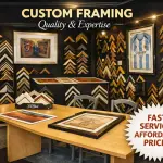 Home page, custom framing, Nuneaton Picture Framing
