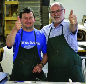 Father & Son picture framing team